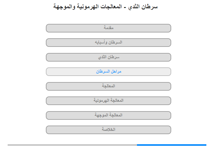 مراحل السرطان