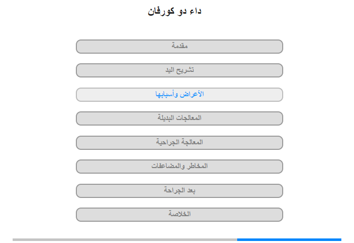 الأعراض وأسبابها