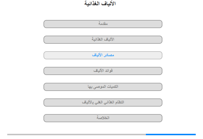 مَصادر الألياف