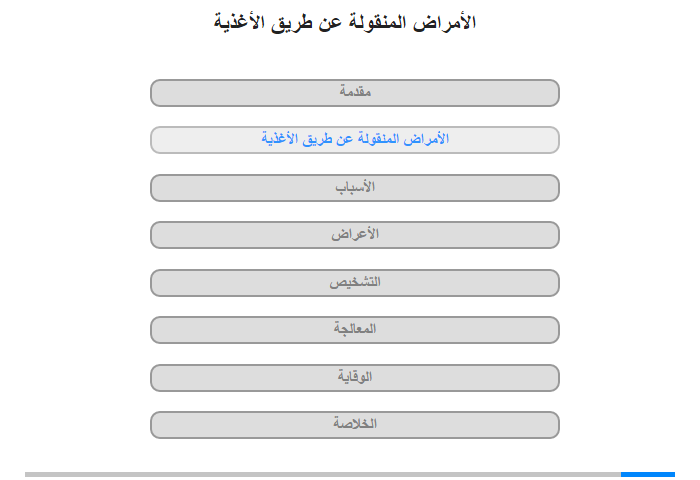 الأمراض المنقولة عن طريق الأغذية