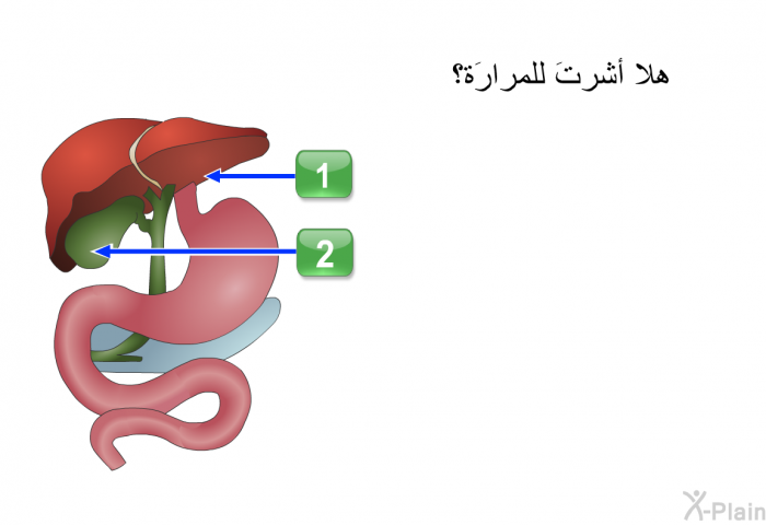 هلا أشرتَ للمرارَة؟