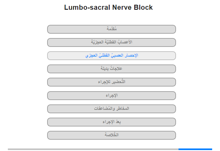 الإحصار العصبيّ القطنيّ العجزي