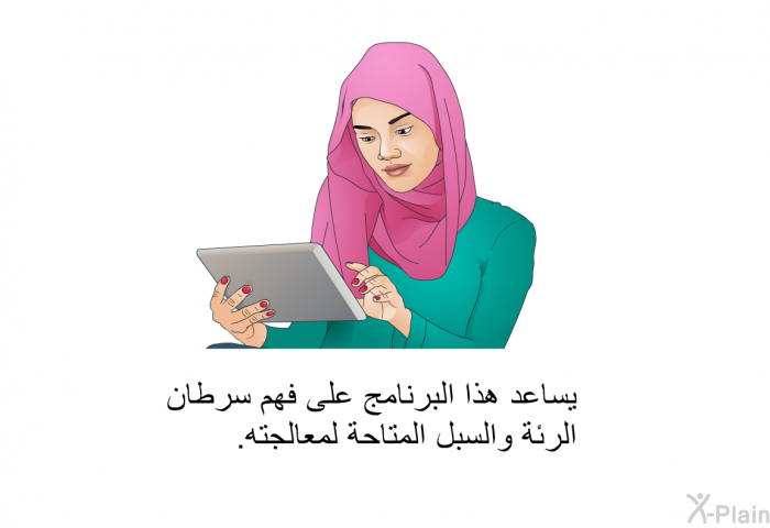 تساعد هذه المعلومات الصحية على فهم سرطان الرئة والسبل المتاحة لمعالجته.