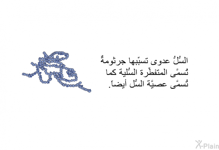 السُّلُّ عدوى تسبِّبها جرثومةٌ تُسمَّى المتفطِّرة السُّلية، كما تُسمَّى عصيَّة السُّل أيضاً.