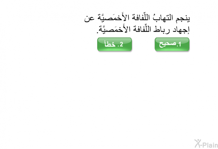 ينجم التهابُ اللِّفافة الأَخمَصيَّة عن إجهاد رباط اللِّفافة الأَخمَصيَّة.