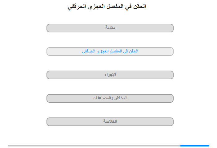 الحقنُ في المفصل العجزي الحرقفي