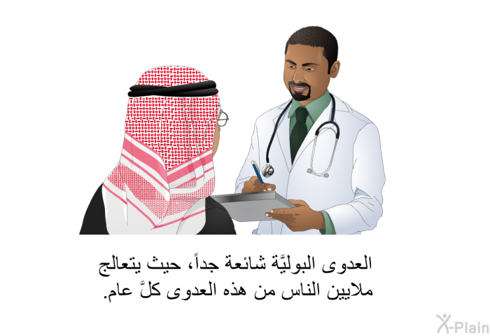 العدوى البوليَّة شائعة جداً، حيث يتعالج ملايين الناس من هذه العدوى كلَّ عام.