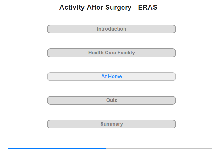 Activity After Surgery - At Home