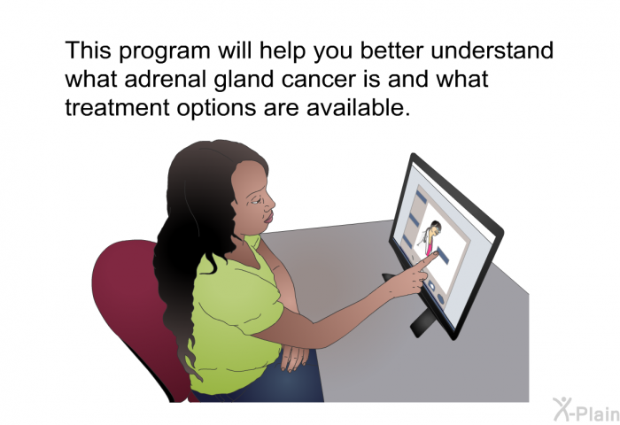 This health information will help you better understand what adrenal gland cancer is and what treatment options are available.