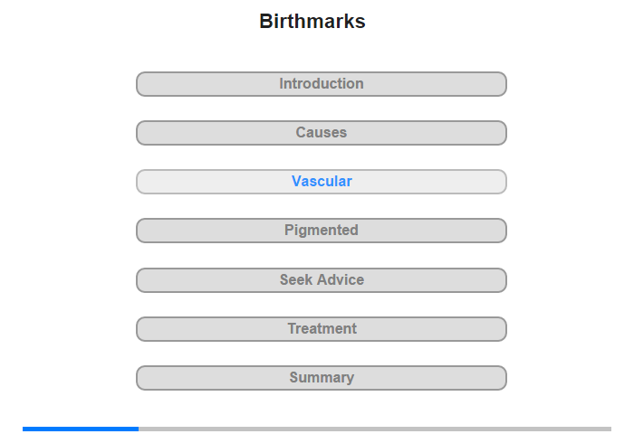 Vascular Birthmarks