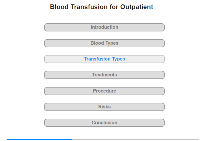 Types of Blood Transfusions