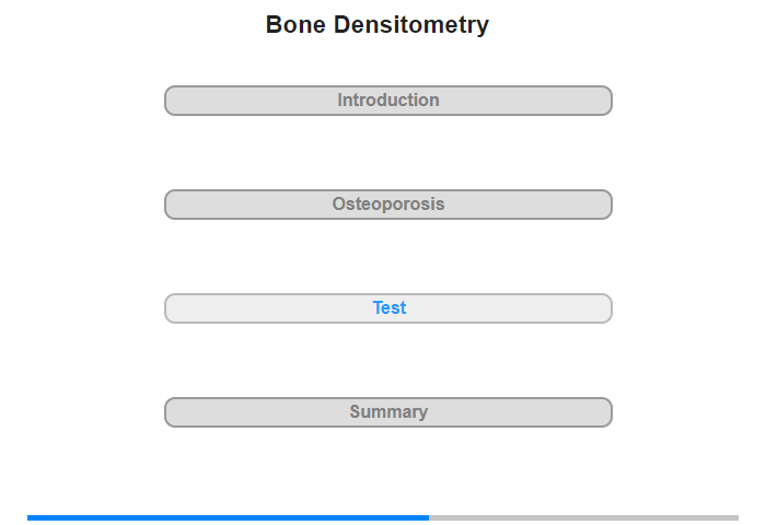 Bone Densitometry Test