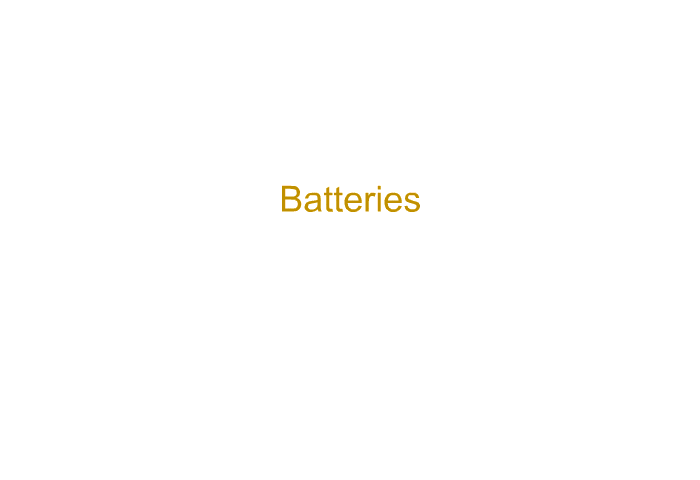 Batteries