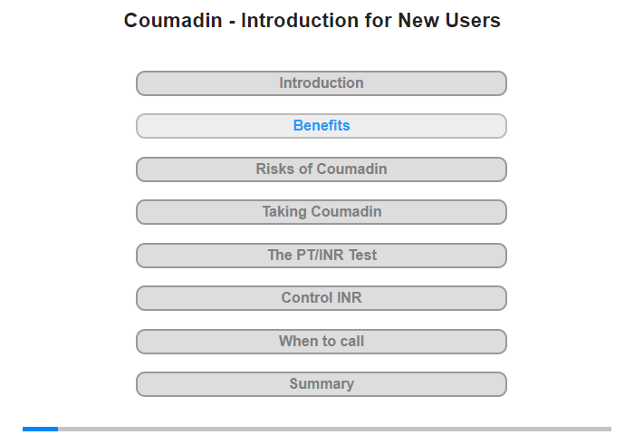 Benefits of Coumadin