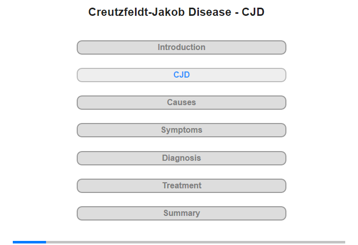 Creutzfeldt-Jakob Disease