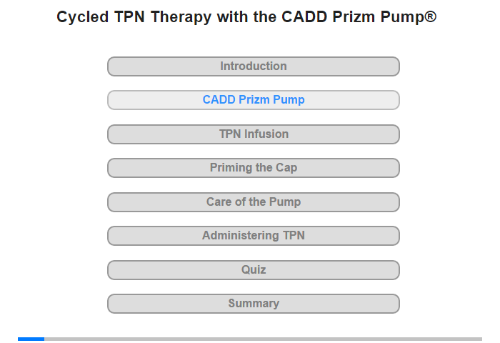 TPN and the CADD Prizm Pump