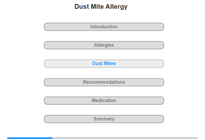 Allergies to House Dust Mites