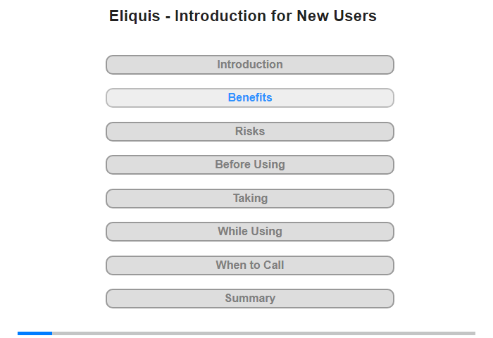 Benefits of Eliquis