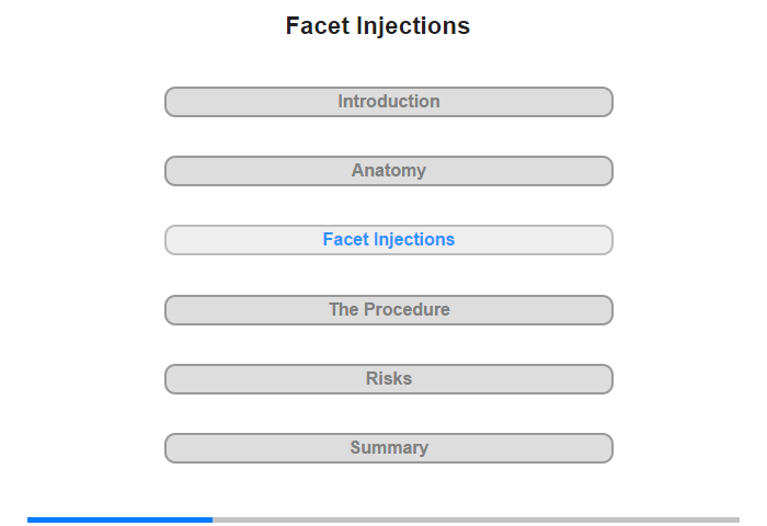 Facet Injections