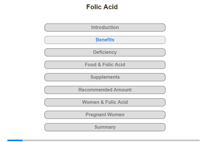 Benefits of Folic Acid