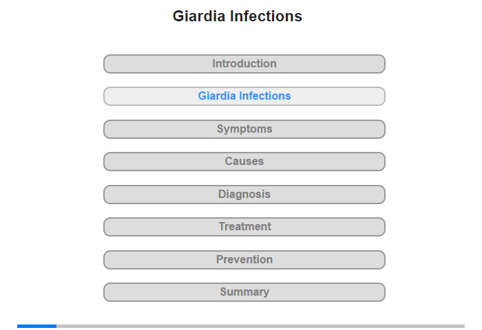 Giardia Infections