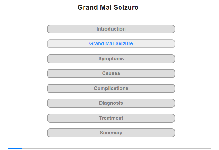 Grand Mal Seizure