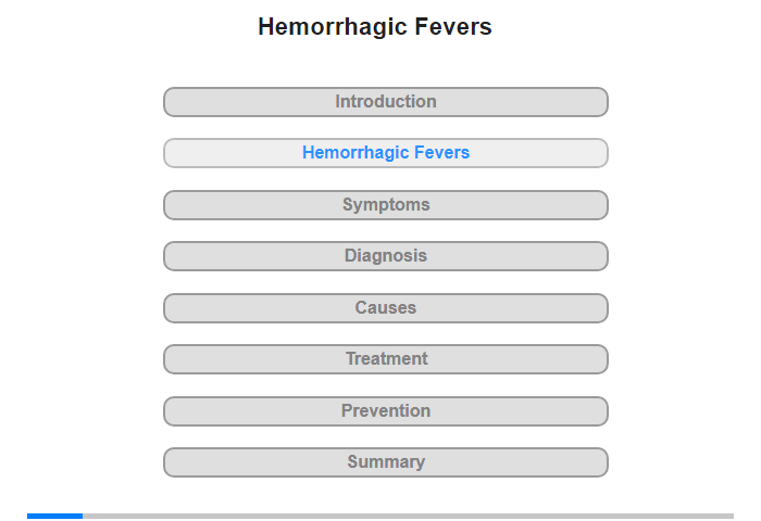 Hemorrhagic Fevers