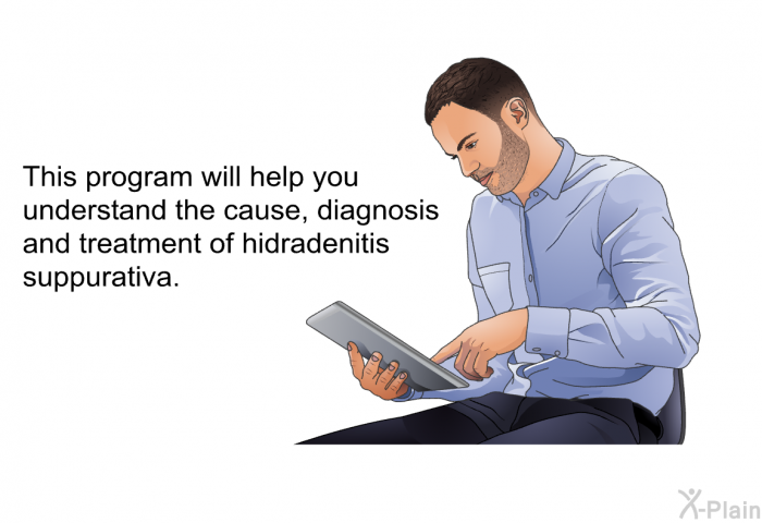 This health information will help you understand the cause, diagnosis and treatment of hidradenitis suppurativa.