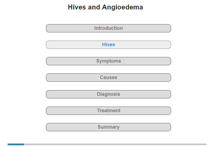 Hives and Angioedema