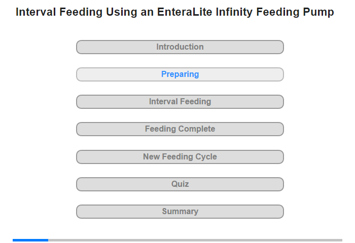 Preparing the Tube Feeding