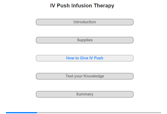 How to Administer IV Push