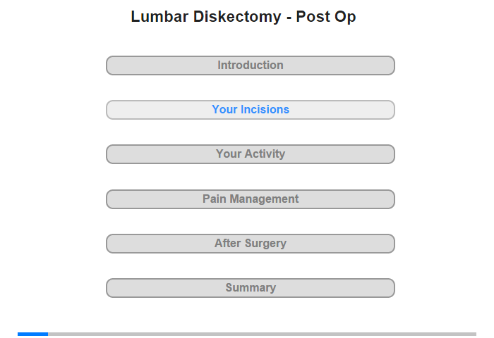 Your Incisions