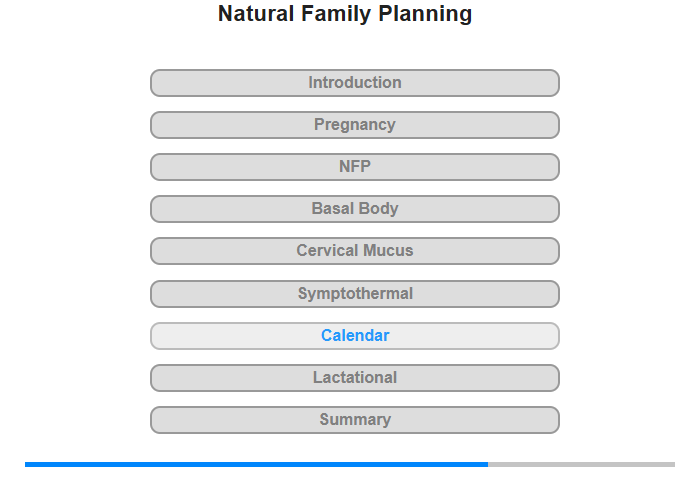 Calendar Method
