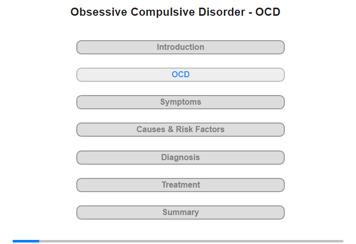 Obsessive Compulsive Disorder