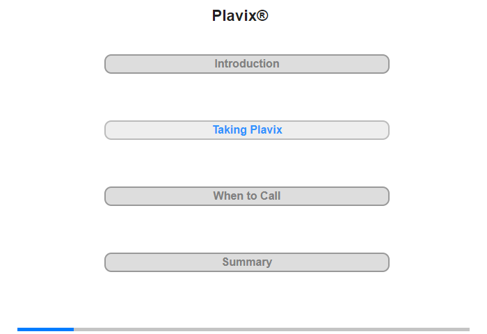 Taking Plavix