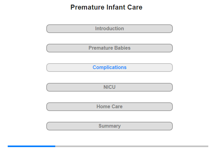 Premature Complications