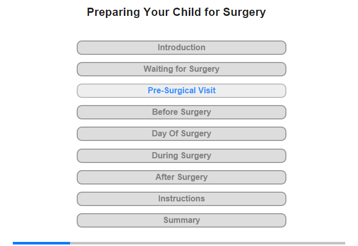 Pre-Surgical Visit