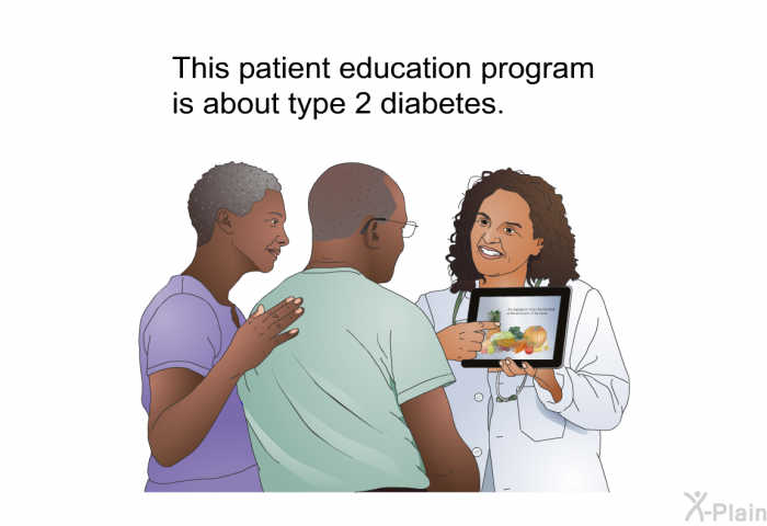 This health information is about type 2 diabetes.