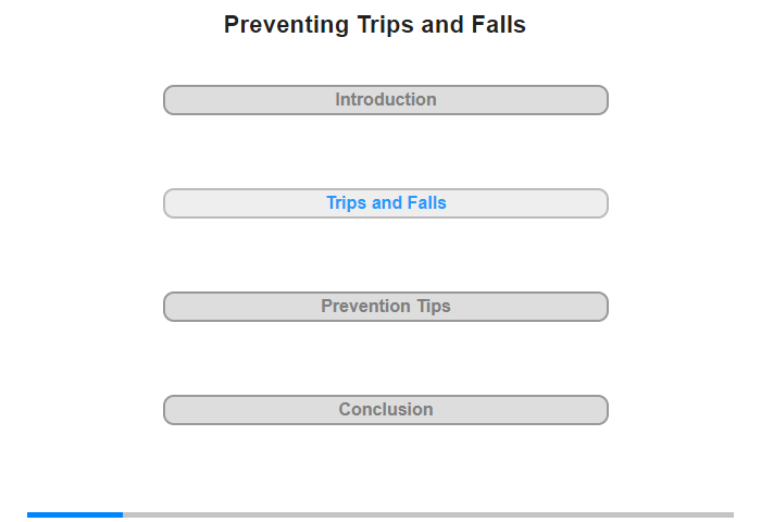 Trips and Falls