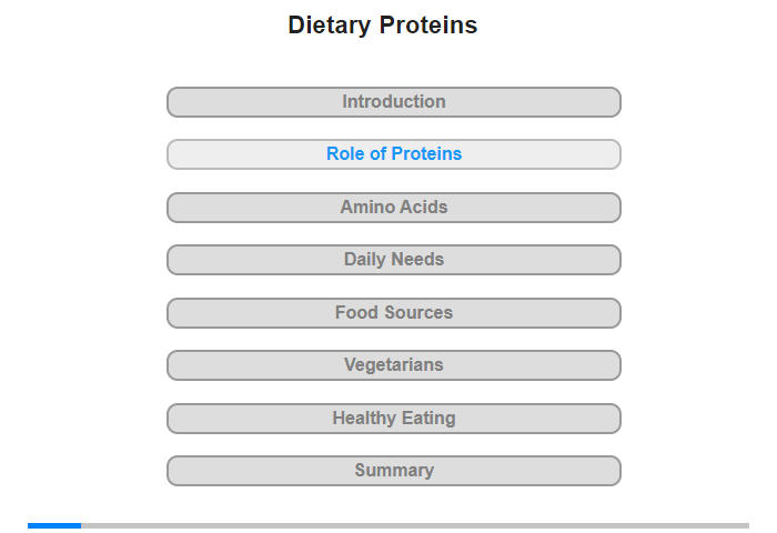 Role of Proteins in the Body