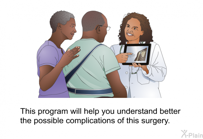 This health information will help you understand better the possible complications of this surgery.