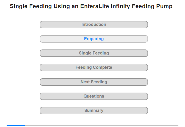 Preparing the Tube Feeding