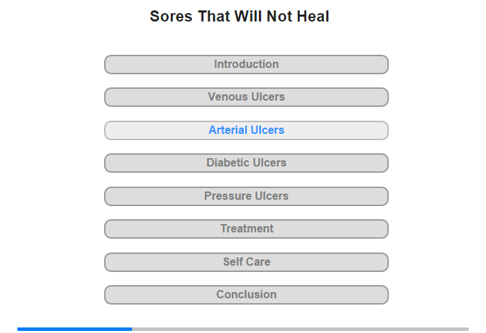 Arterial Ulcers