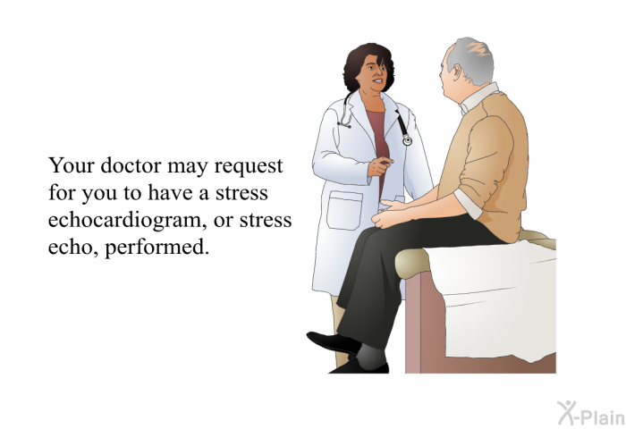 Your doctor may request for you to have a stress echocardiogram, or stress echo, performed.