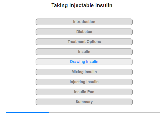 Drawing Up One Insulin