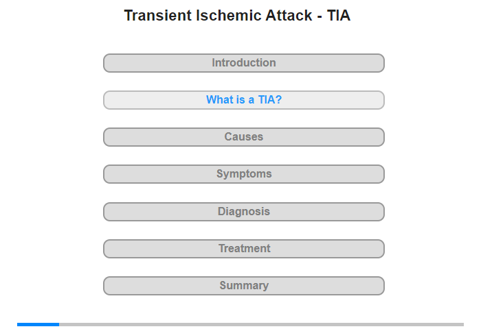 What is a TIA?