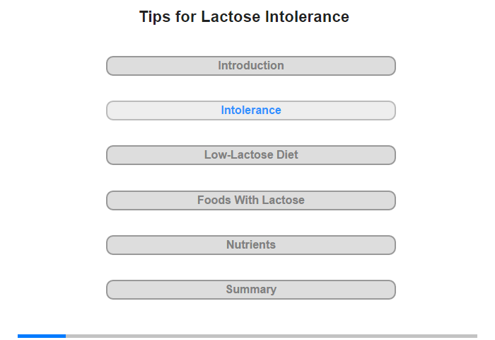 Lactose Intolerance