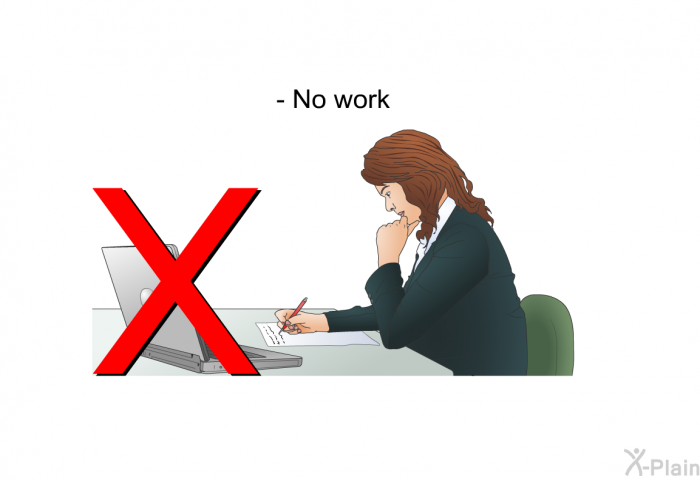No work