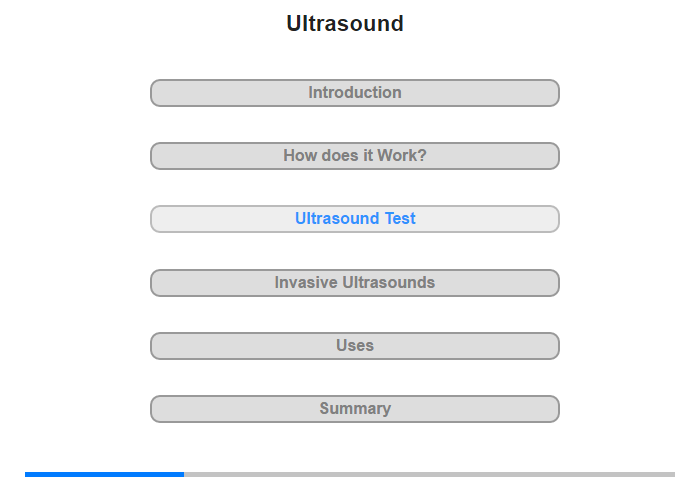 Ultrasound Test