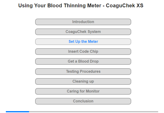 Setting up the Meter